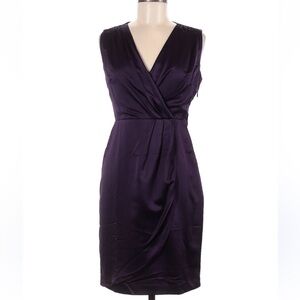 H&M wrap style sheath dress.  Beautiful dark Purple Women’s Size 8
